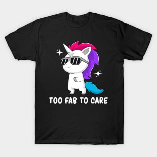 Androgynous Pride Flag Lgbtqia Cute Kawaii Unicorn T-Shirt